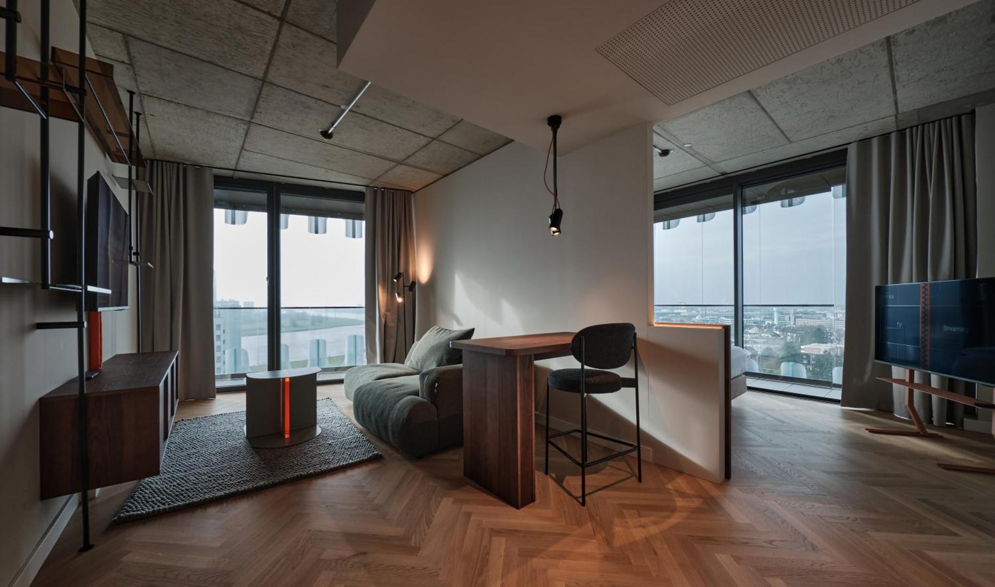 The Zipper Hotel Und Apartments 뒤셀도르프 외부 사진